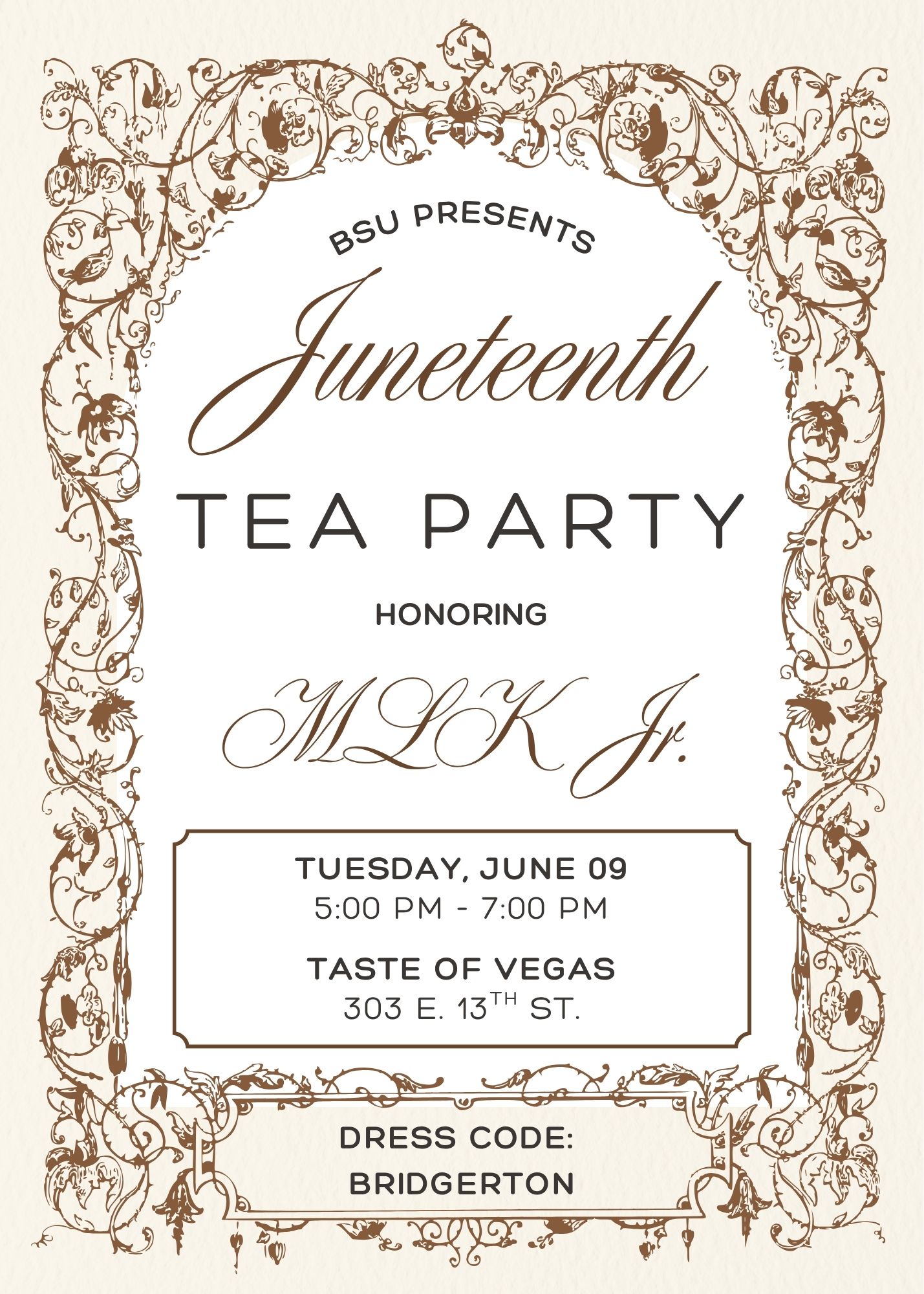 Juneteenth Tea Party