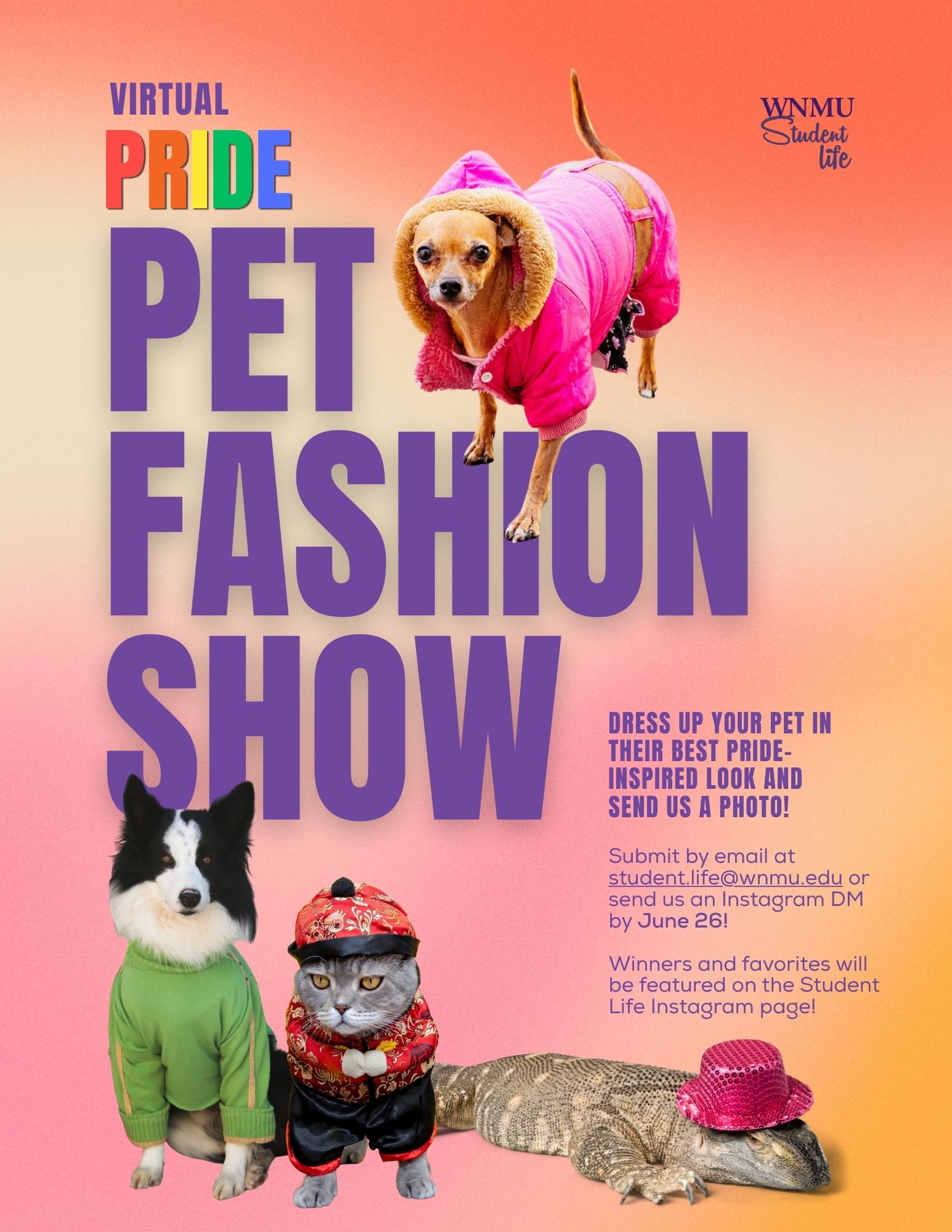 Pride Pet Fashion Show