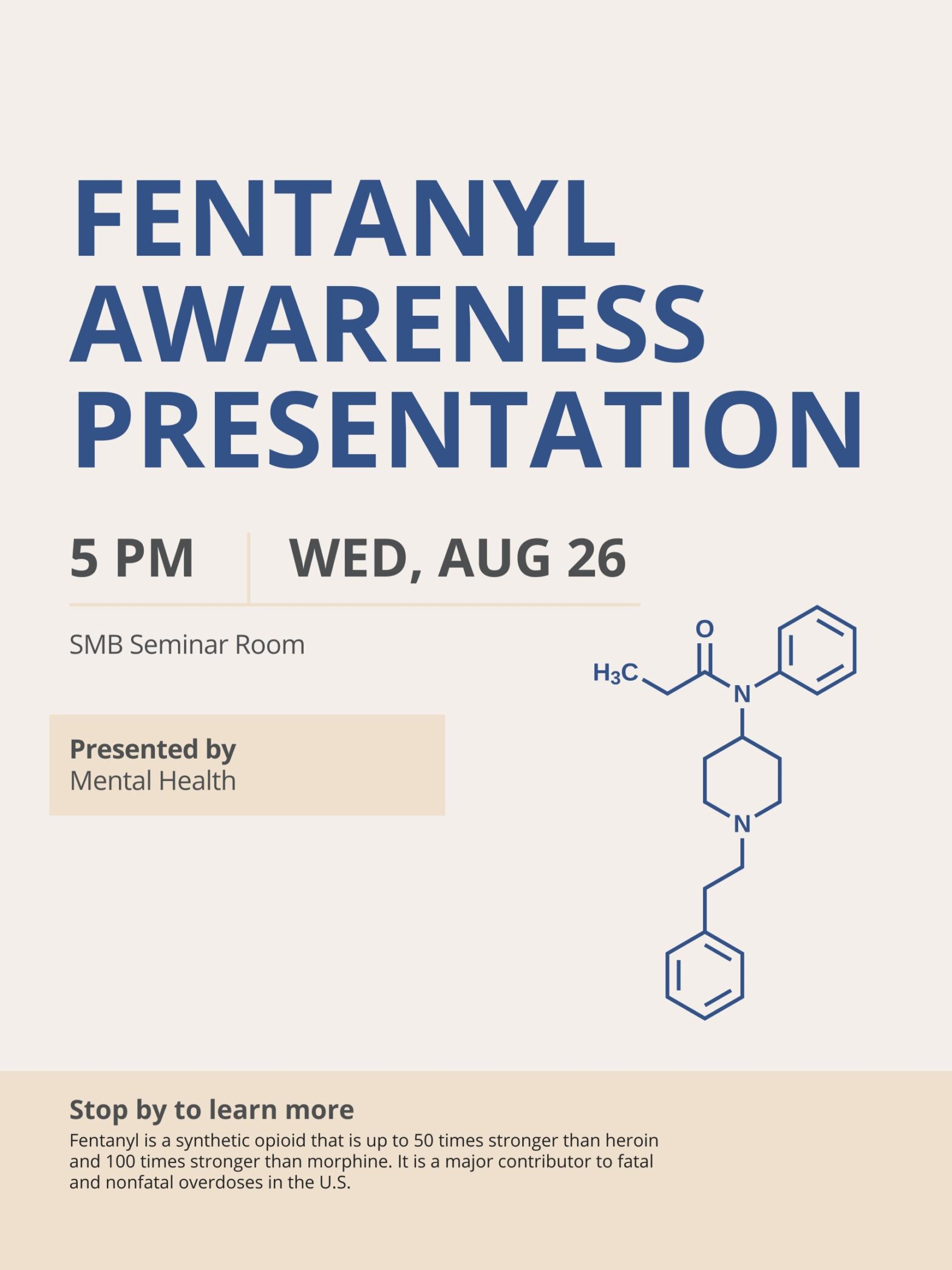 Fentanyl flyer