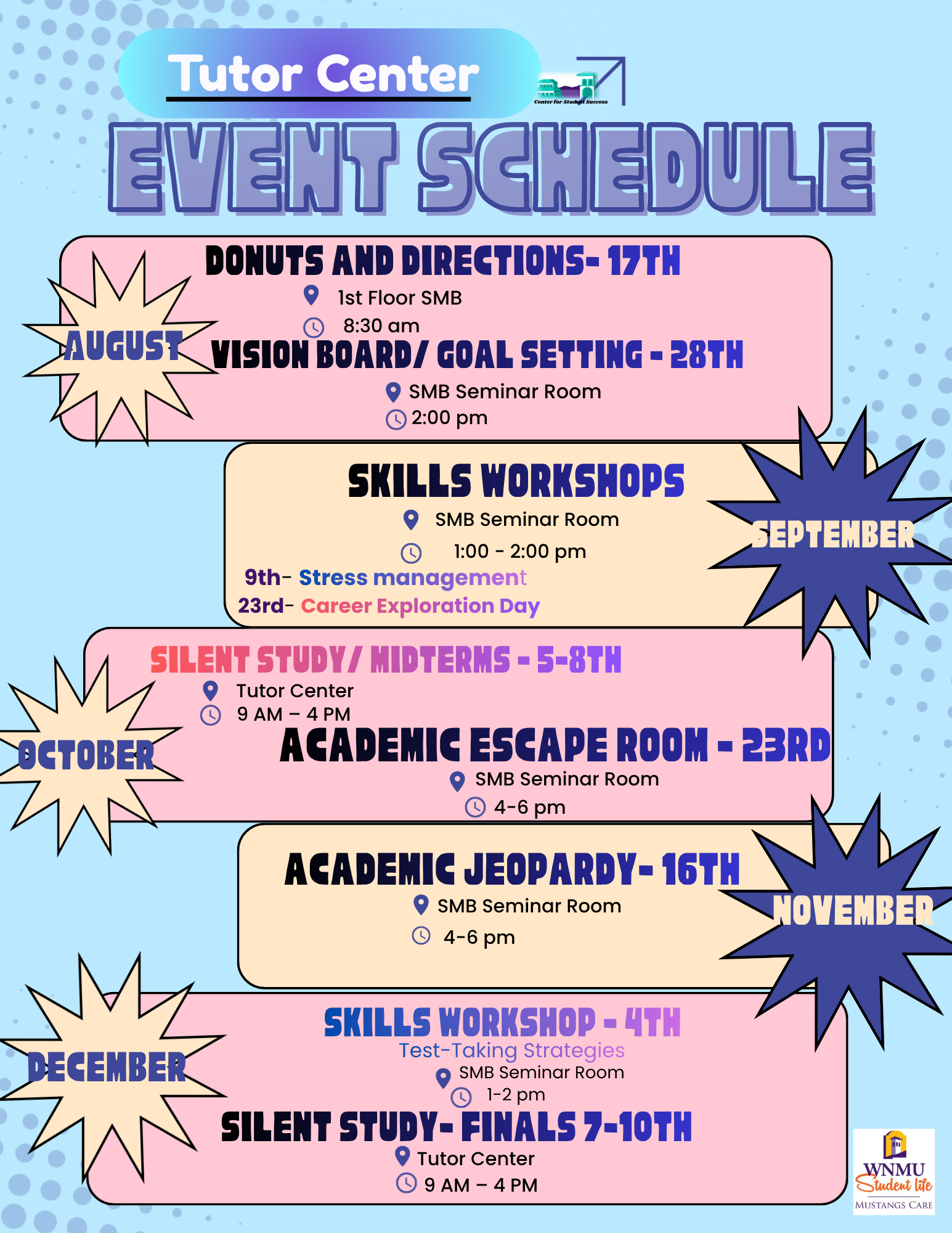 Tutor Center Events