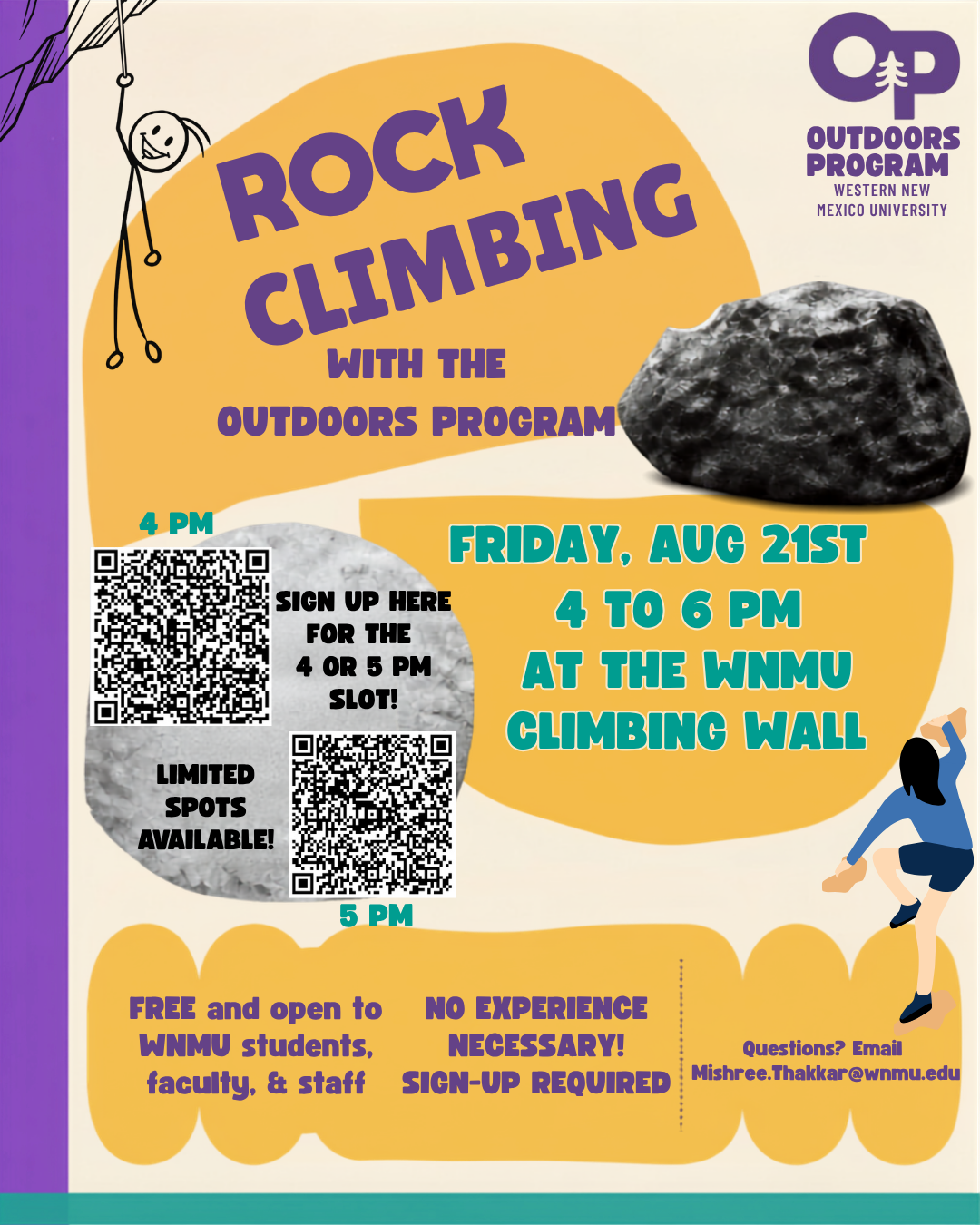 WNMU Outdoor Program: Climb & Connect