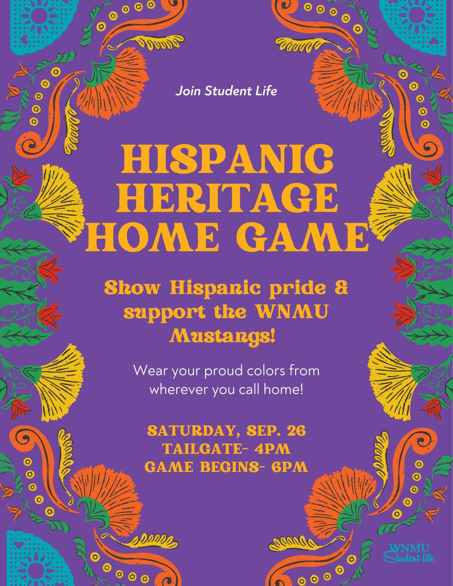Hispanic Heritage Home Game